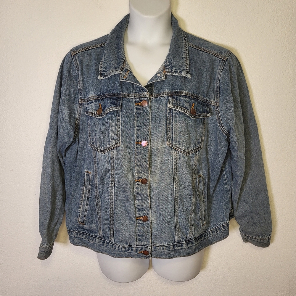 Forever 21 Denim Jacket size 3X